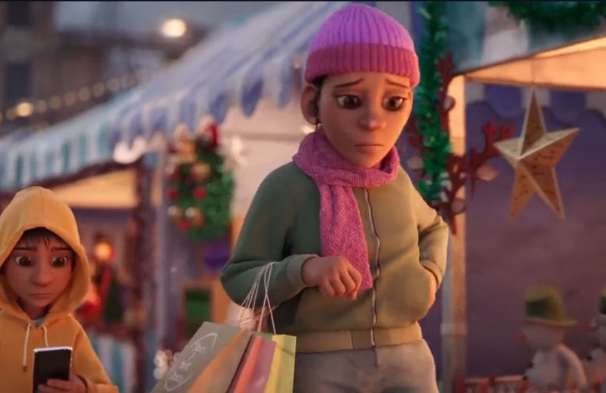 麦当劳的圣诞节广告 麦当劳的圣诞节广告